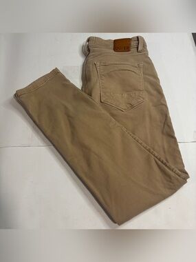 DUER Jeans Mens 32x32 (actual Inseam 31) N2X Relaxed Taper Beige Tan